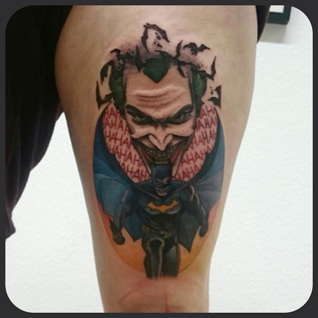 Joker Tattoo Art