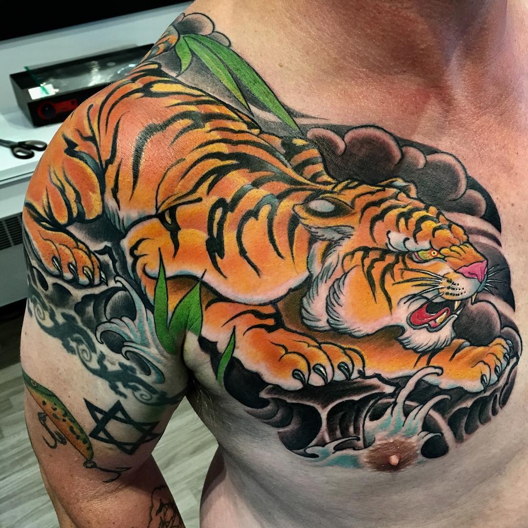 UPDATED 40 Majestic Japanese Tiger Tattoo Designs August 2020 