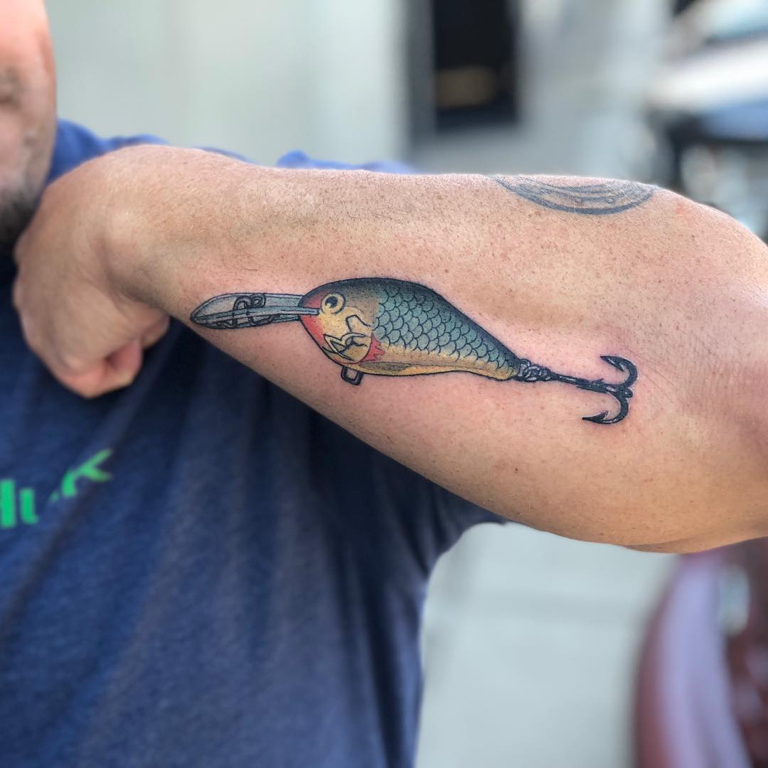 UPDATED] 45 Alluring Fishing Tattoos
