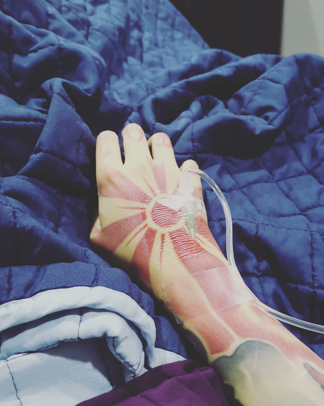 Rising Sun Hand Japanese Tattoo