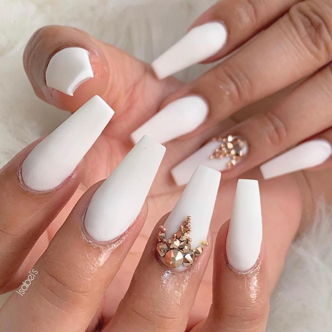 Nails with Diamonds