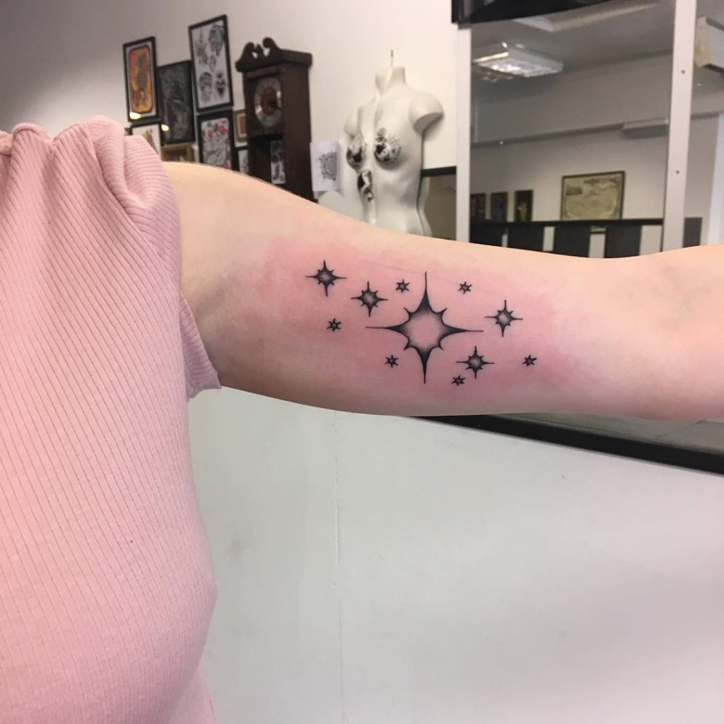 [UPDATED] 40+ Heavenly Star Tattoos