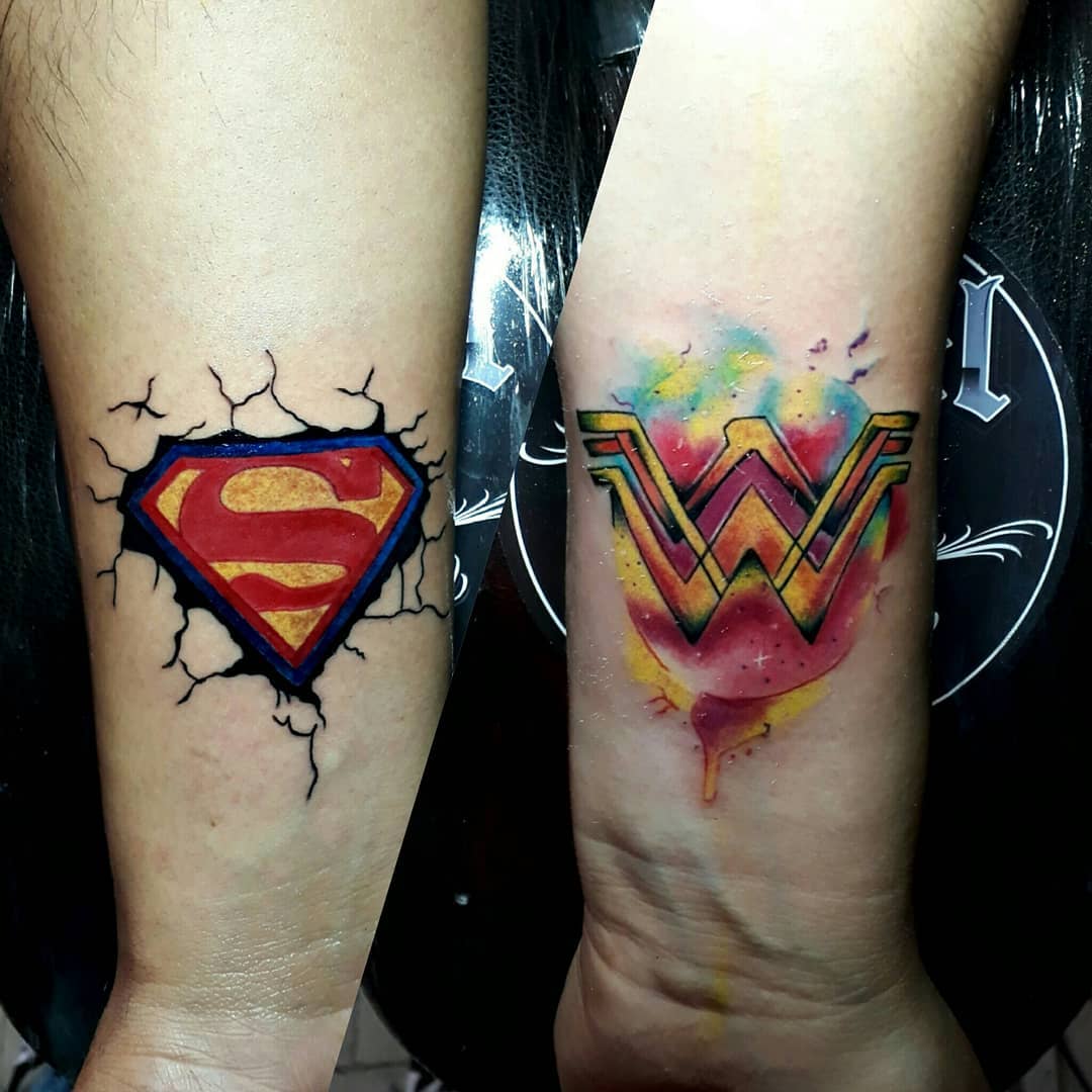 Superman Tattoo Art