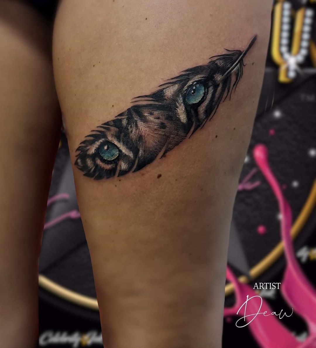 UPDATED] 38 Fierce Tiger Eyes Tattoo Designs