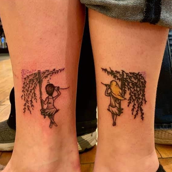 Chic Matching Sister Tattoo Inspirations