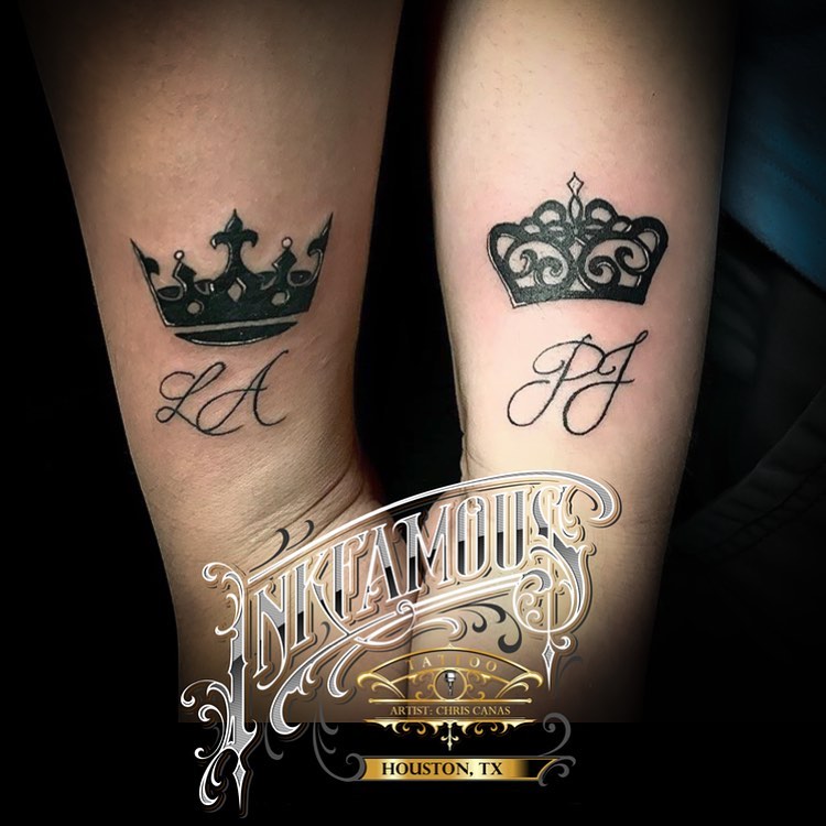 King and Queen Tattoos