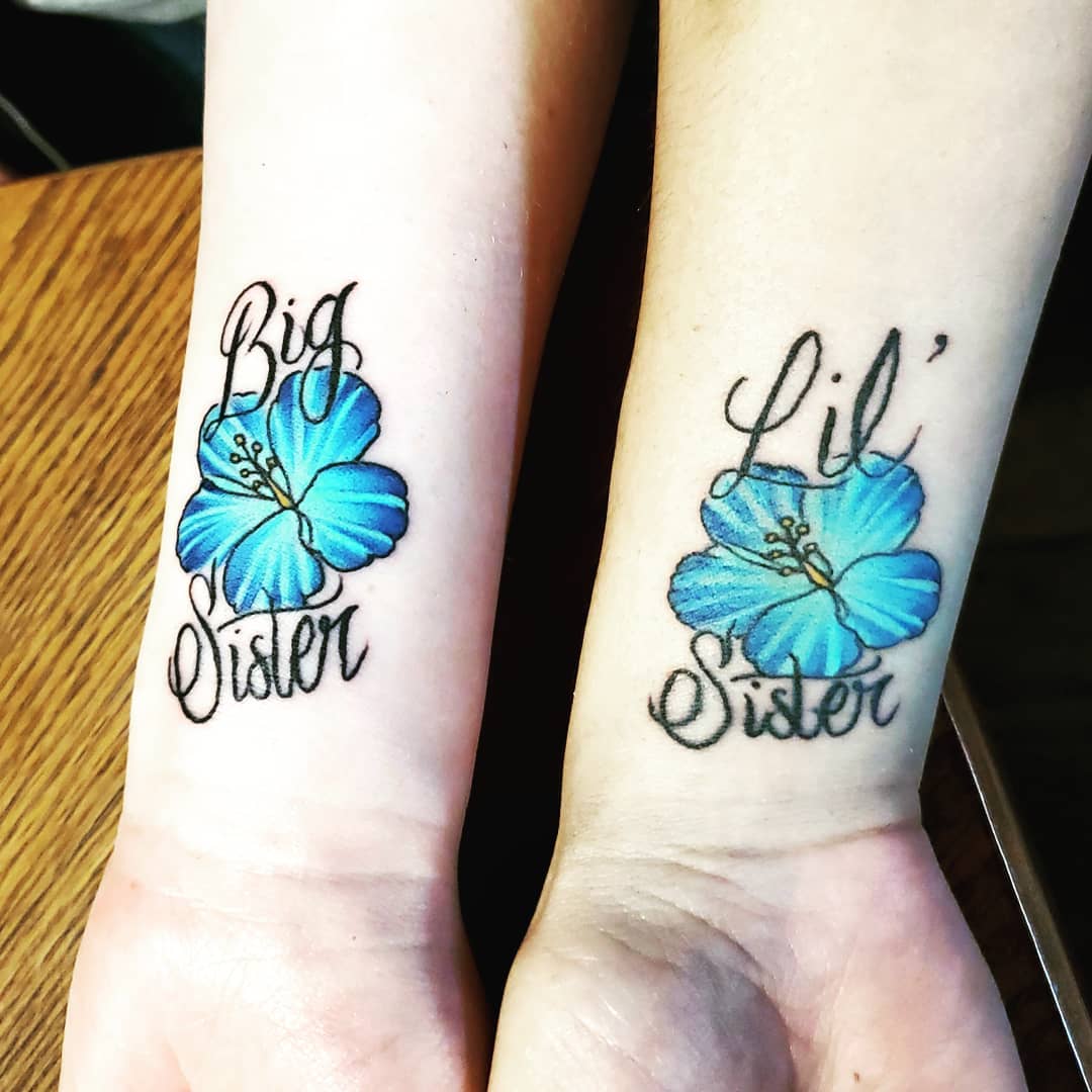 22 Unique Matching Meaningful Sister Tattoos To Try  Friend tattoos Matching  sister tattoos Bff tattoos
