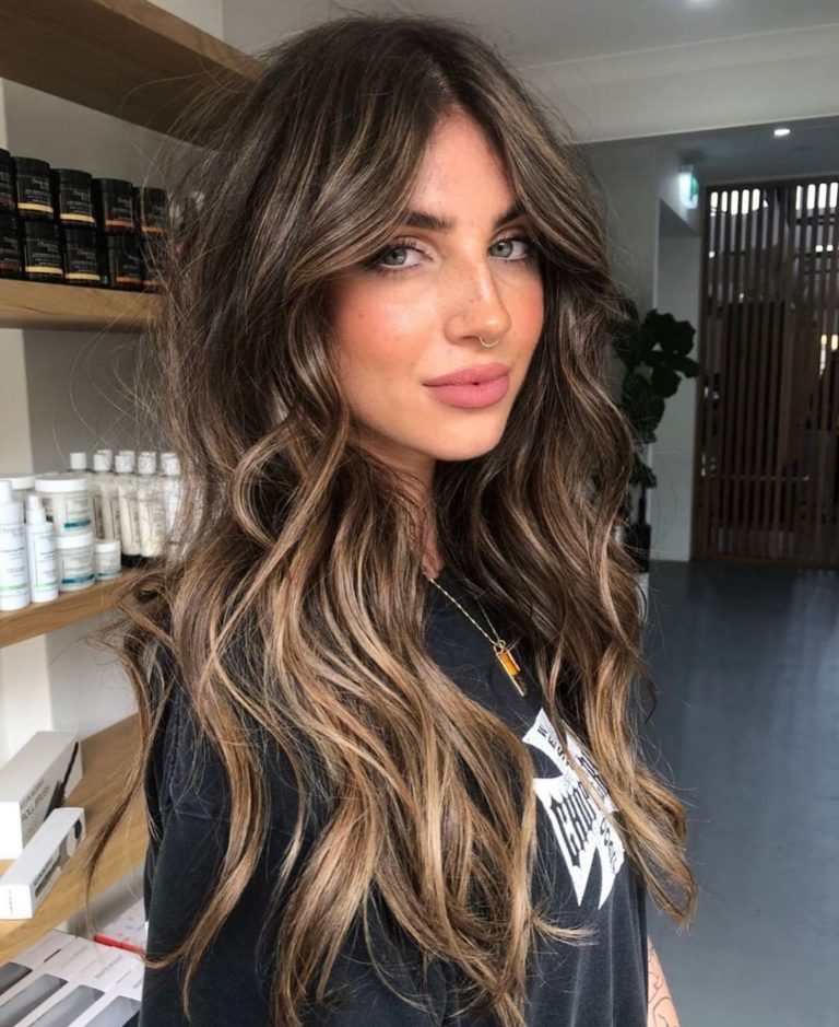 Brown with blonde highlights hair extensions