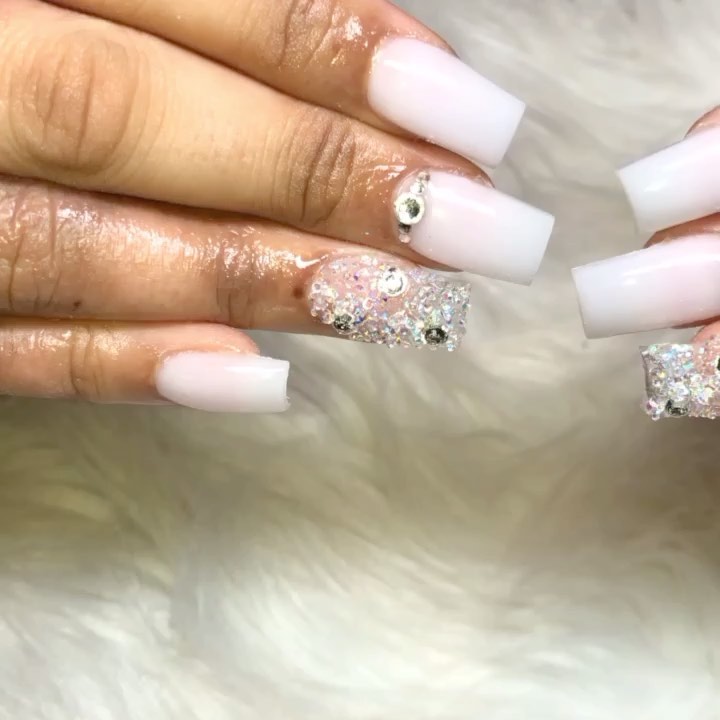 40+ Bubbly Pink Acrylic Nails