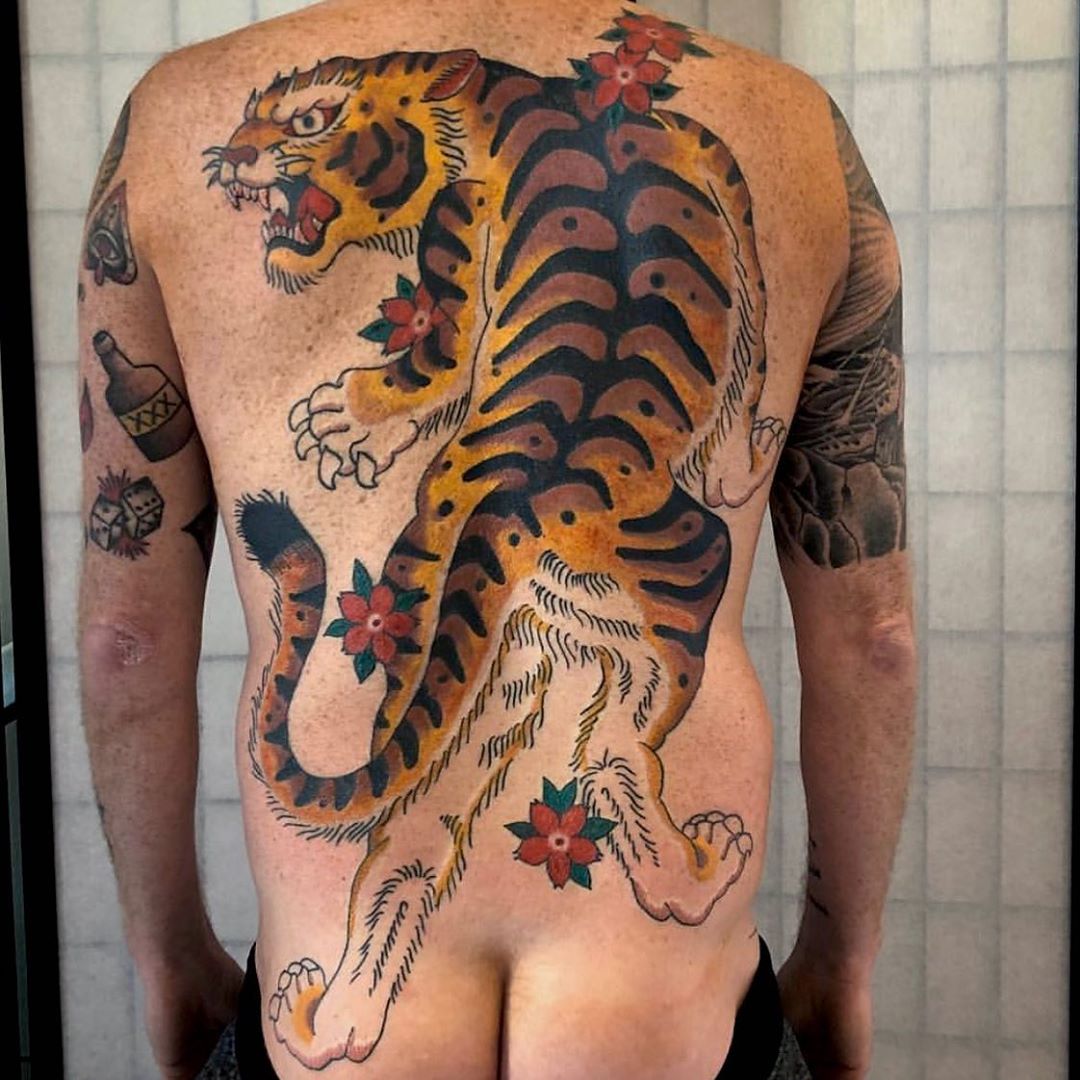 Inspiring Japanese Tiger Tattoo Designs