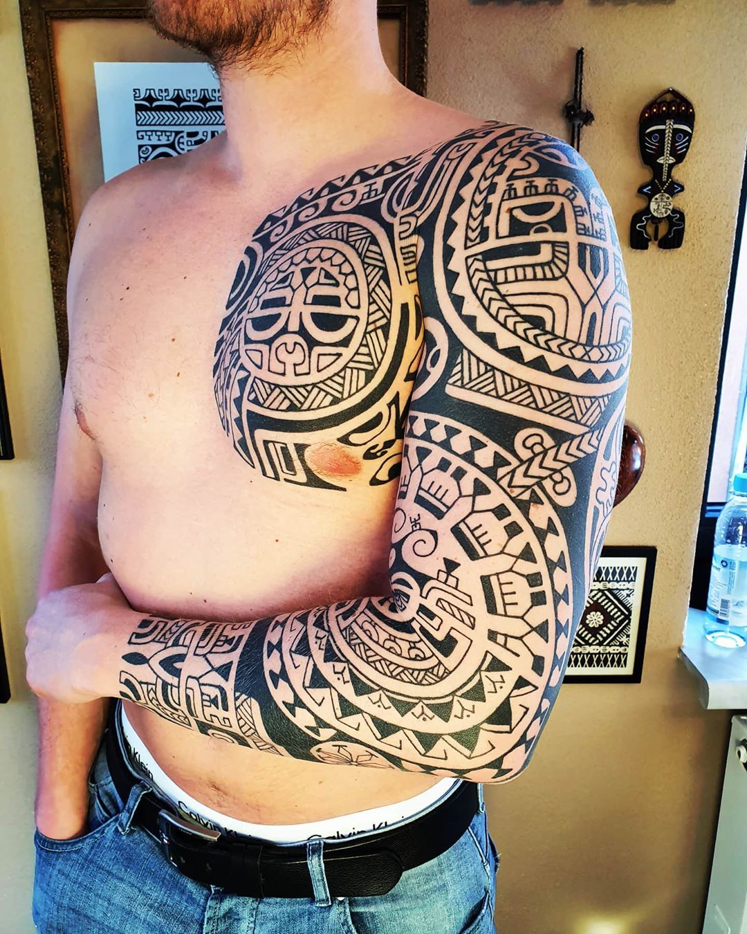 Simple Polynesian Tattoos