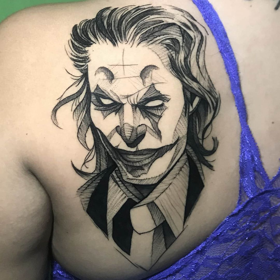 Joker Tattoo Designs. 