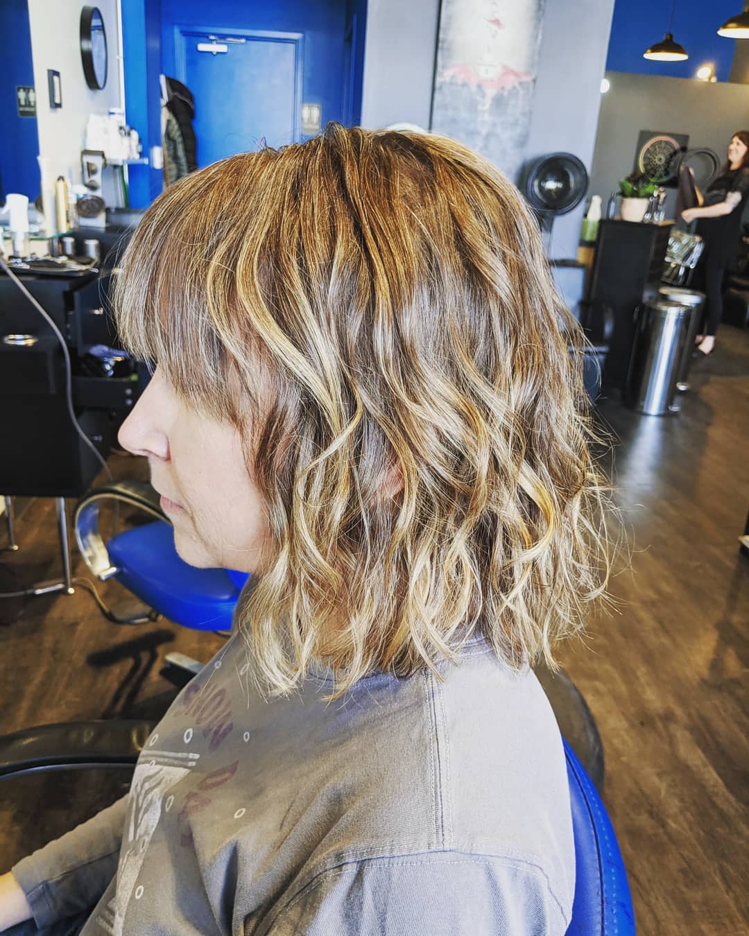 American Wave Perm Hairstyles