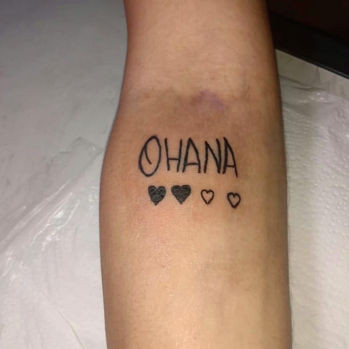 Best Ohana Tattoo Designs