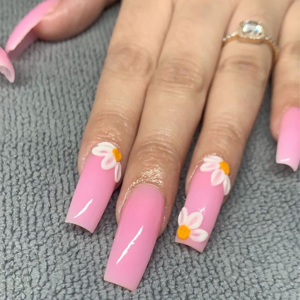 [UPDATED] 40+ Bubbly Pink Acrylic Nails