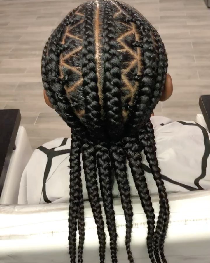 Stitch braids image and inspiration