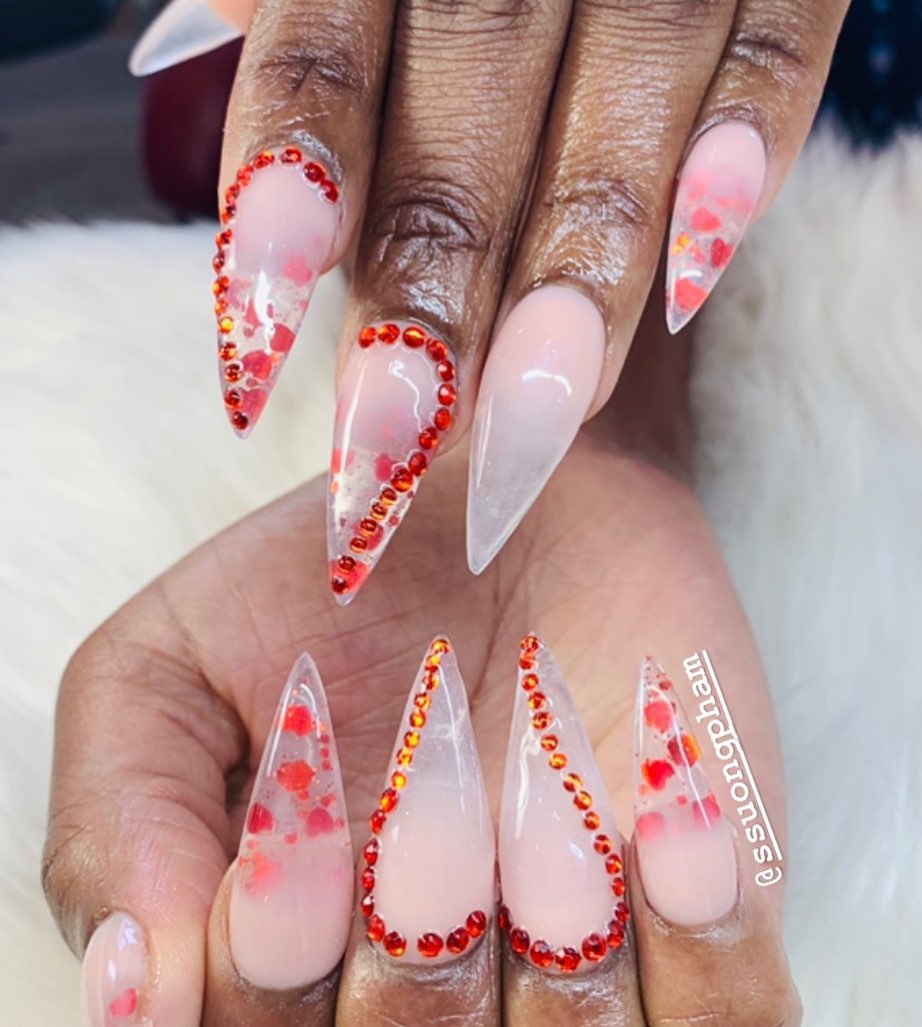 Nails with Diamonds - Best Nail Designs