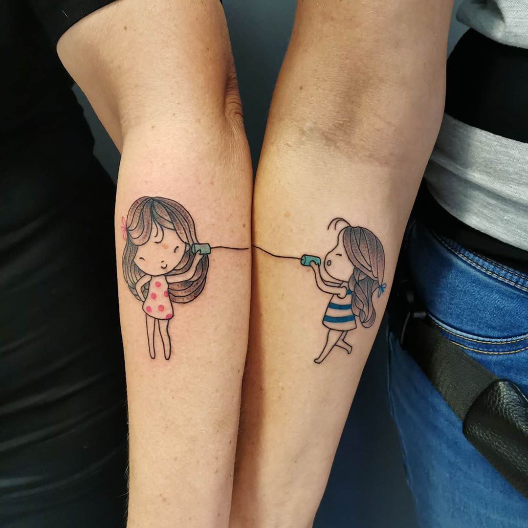 52 Matching Sister Tattoo Ideas You ll Love