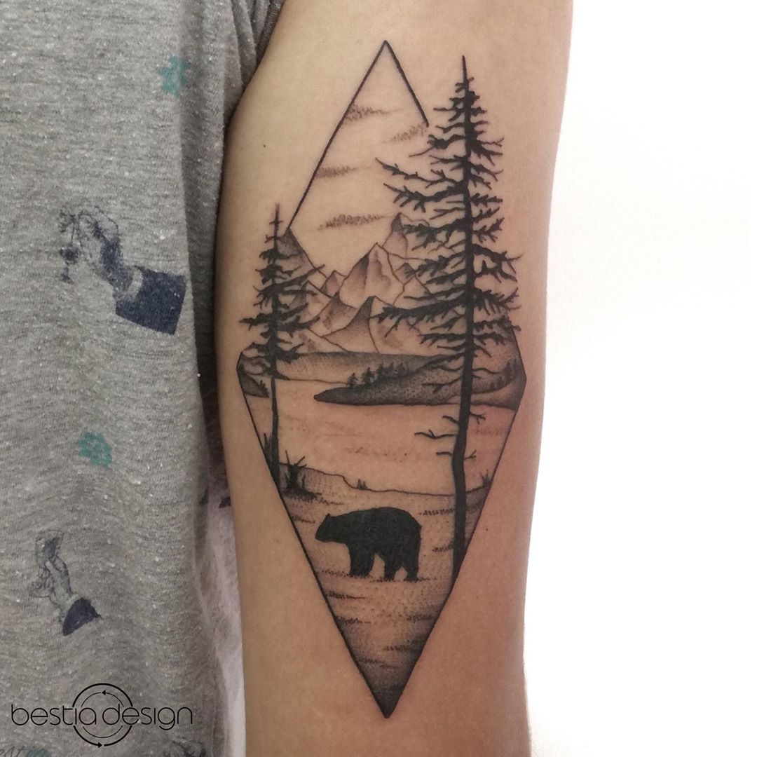UPDATED] 40 Mighty Bear Tattoos