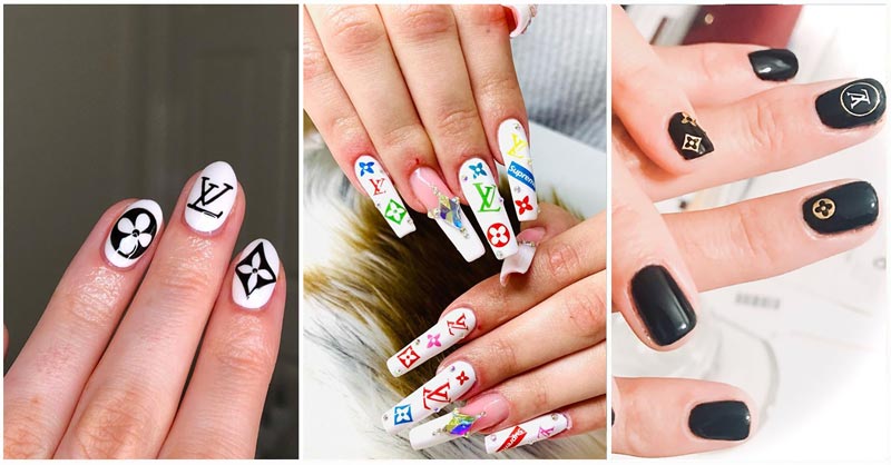 50 Louis Vuitton Nail Designs to Try  Nerd About Town