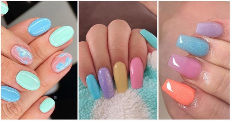 9. Pretty Pastel Nail Designs for Girls - wide 5