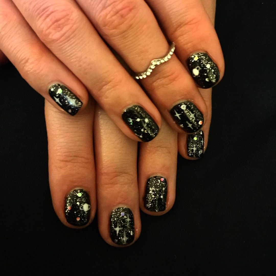 UPDATED: 45+ Detailed Astrology Nails Designs (October 2020)