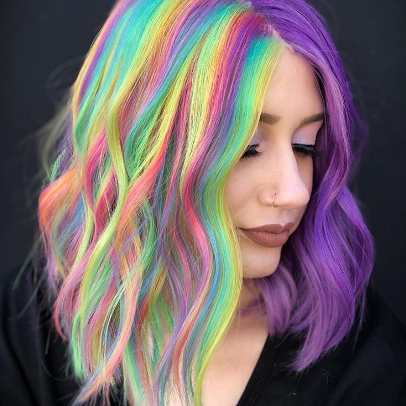 UPDATED] 45 Ways to Rock Rainbow Hair