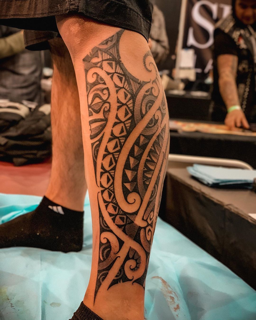 Tiki Hawaiian tattoo