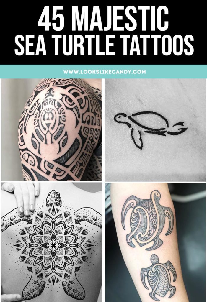 UPDATED] 45 Majestic Sea Turtle Tattoos