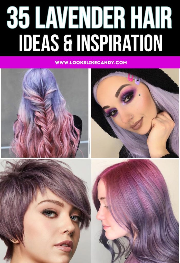 Lavender Hair pinterest image