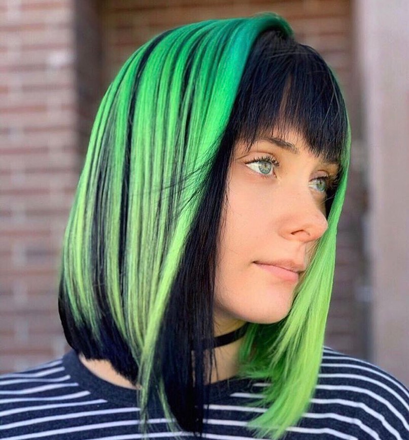 Beautiful image of baby bangs to inspire your next hairstyle.