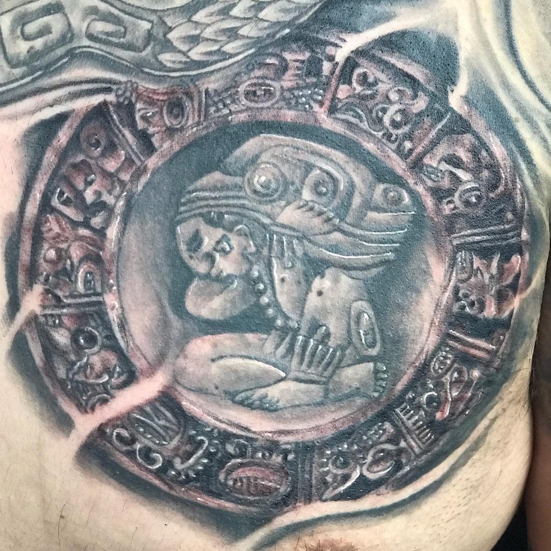 Inspirational Image of Mayan tattoo