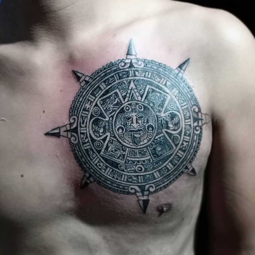 Inspirational Image of Mayan tattoo