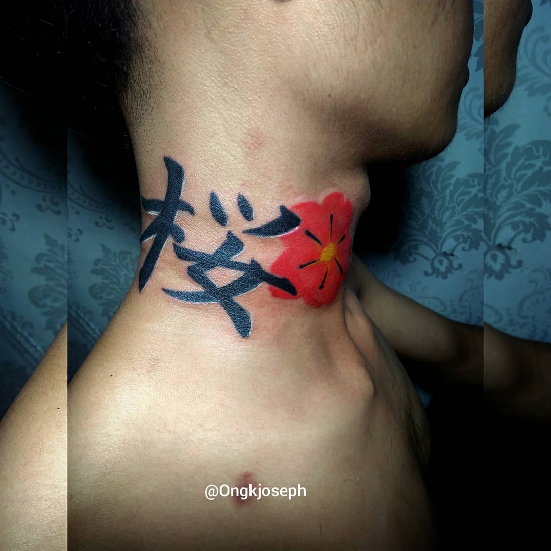 Beautiful image of kanji tattoo