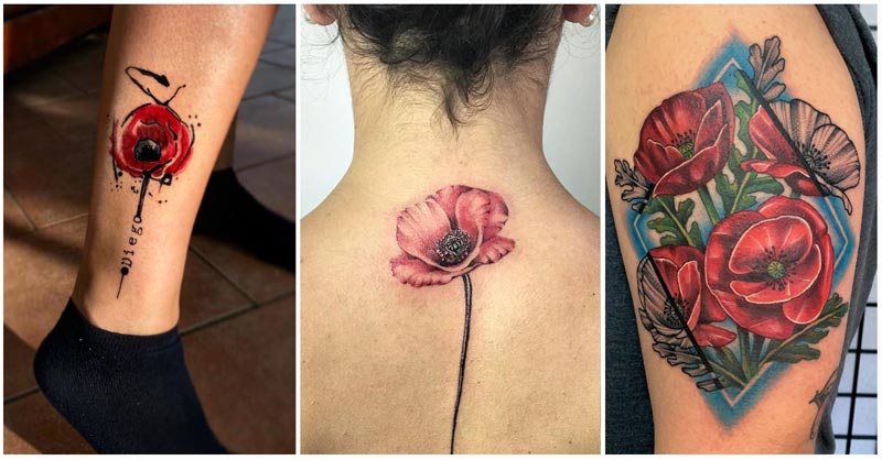 UPDATED] 40+ Popular Poppy Tattoos