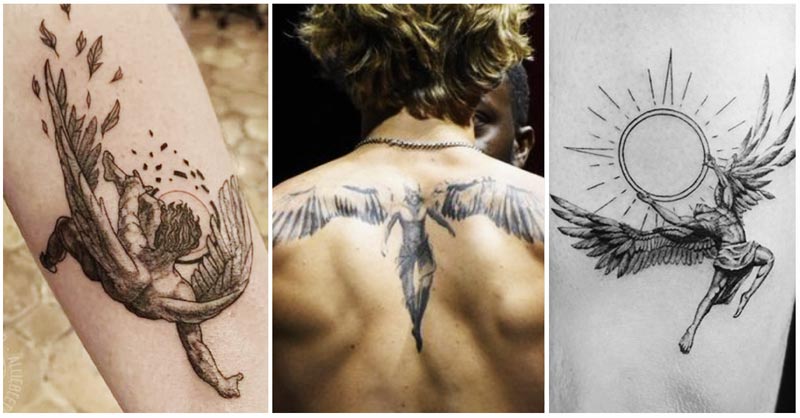 UPDATED] 25+ Icarus Tattoos to Send Your Imagination Soaring