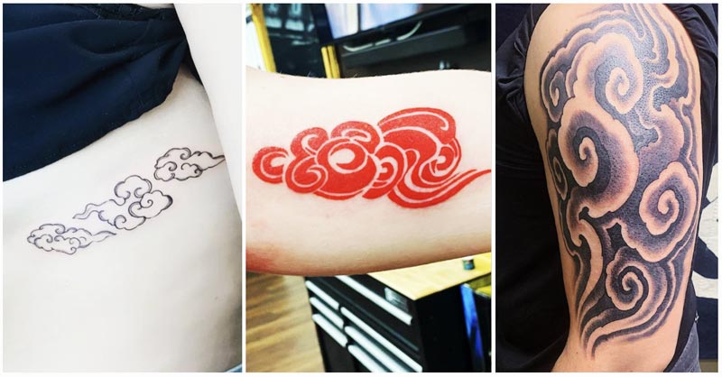 UPDATED] 40 Japanese Cloud Tattoos to Raise Your Hopes