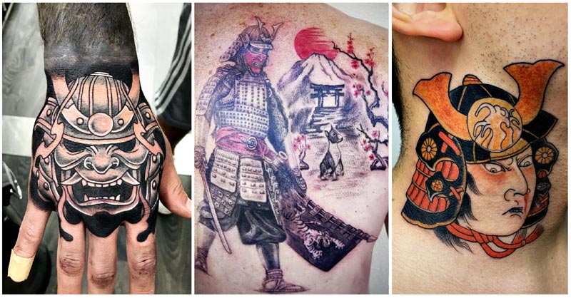 Japanese Warrior Tattoos