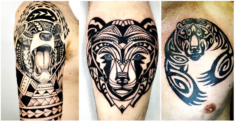 Tribal Bear Tattoos