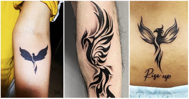 Tribal Phoenix Tattoos