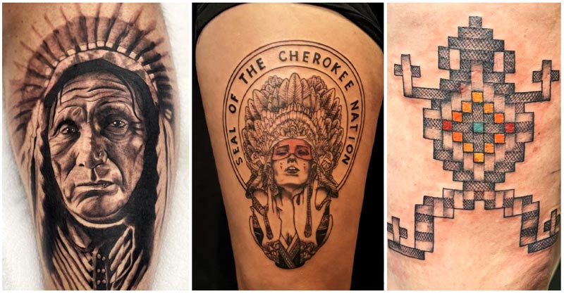 Cherokee American indians tattoo by AntoniettaArnoneArts on DeviantArt
