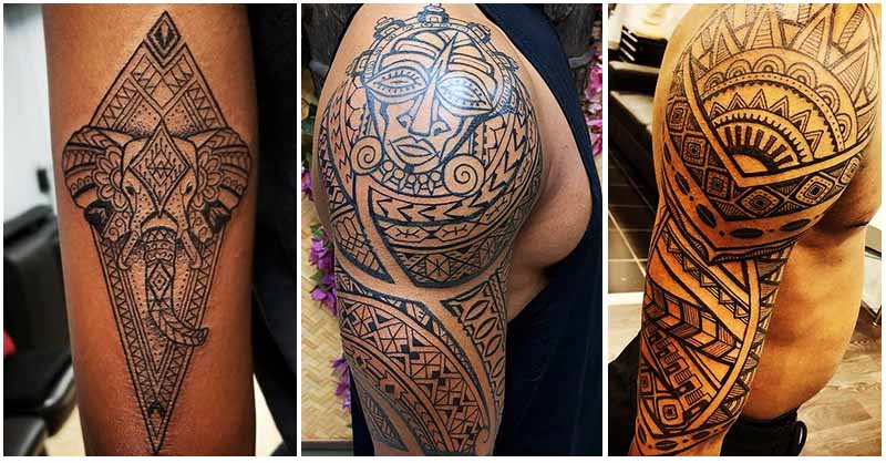 African tribal tattoo designs