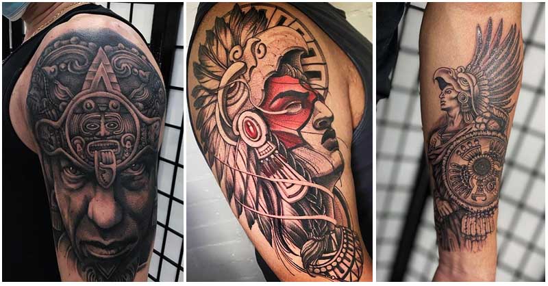 UPDATED] 40 Aztec Warrior Tattoos