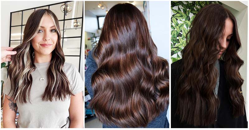UPDATED] 40 Chocolate Brown Hair Color Looks
